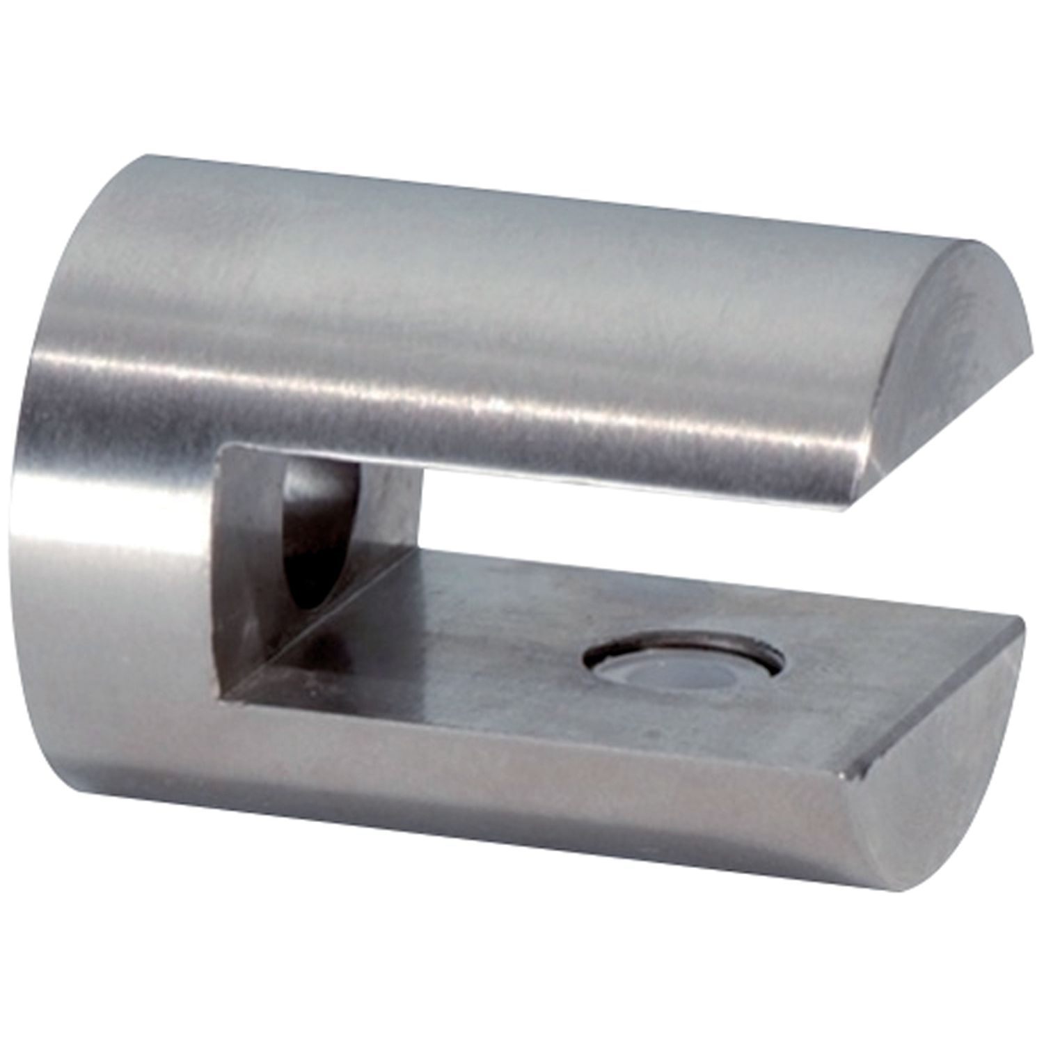 Soporte cilíndrico de acero inoxidable