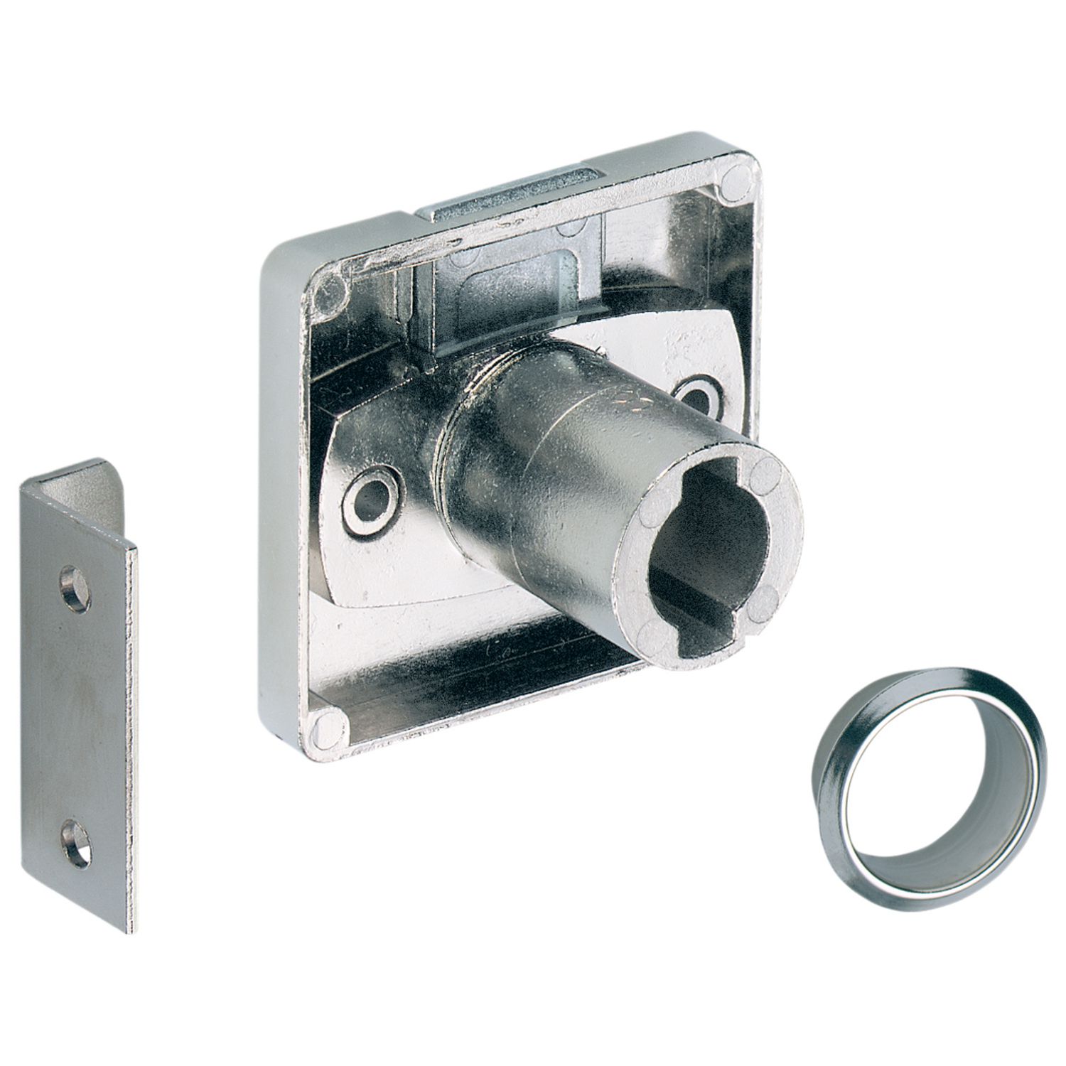 Cerradura de cilindro Z23 con palastre lad