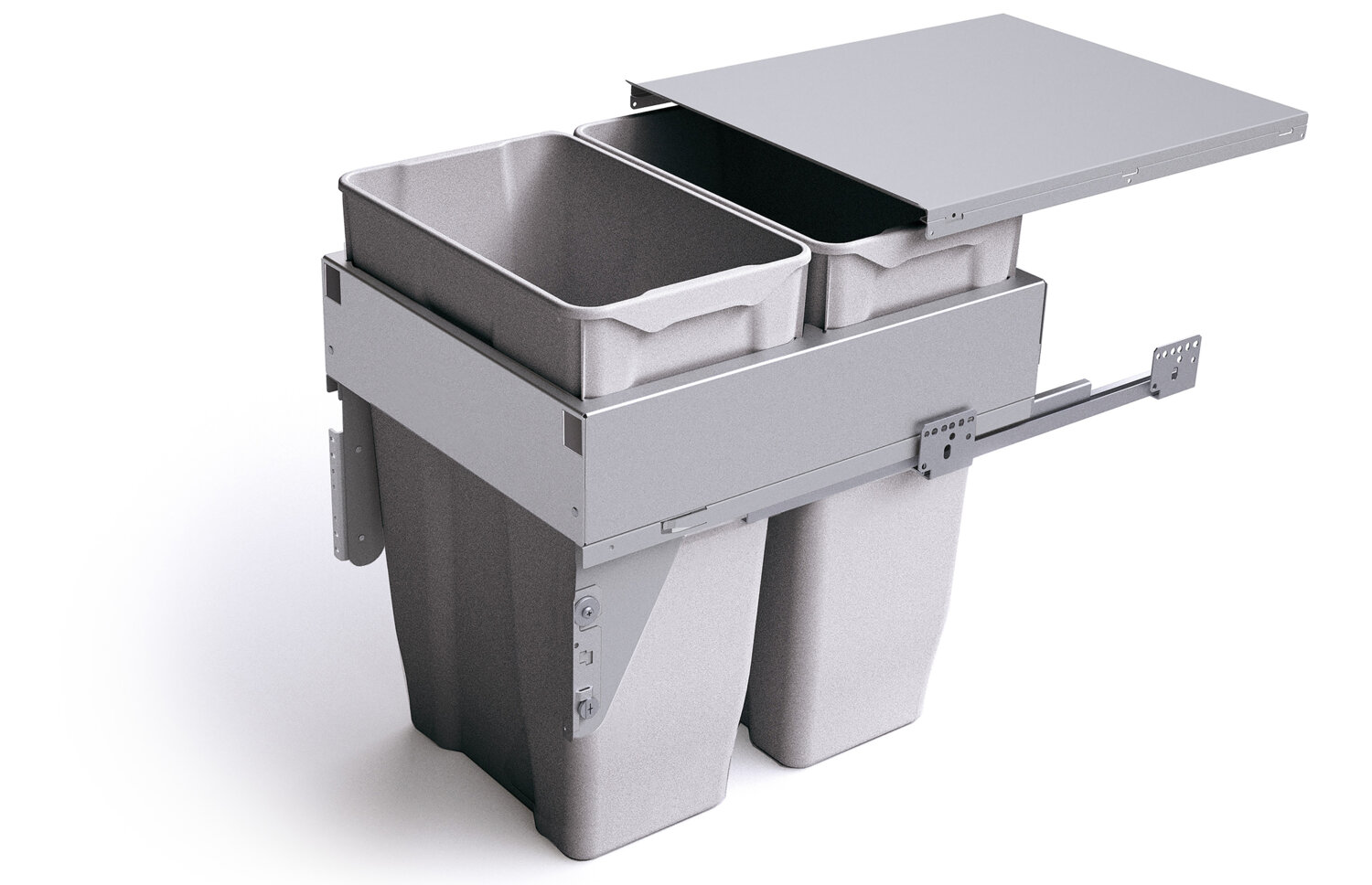 CUBO DE BASURA SUSPENDIDO COULISS 70L P/