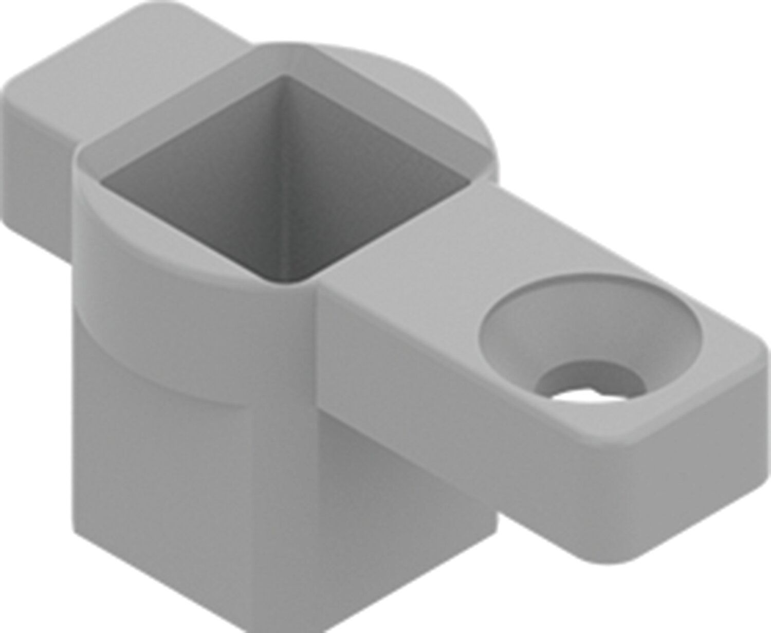 Zamak 6847 guía de cerradero para cerradura de falleba oculta 7220