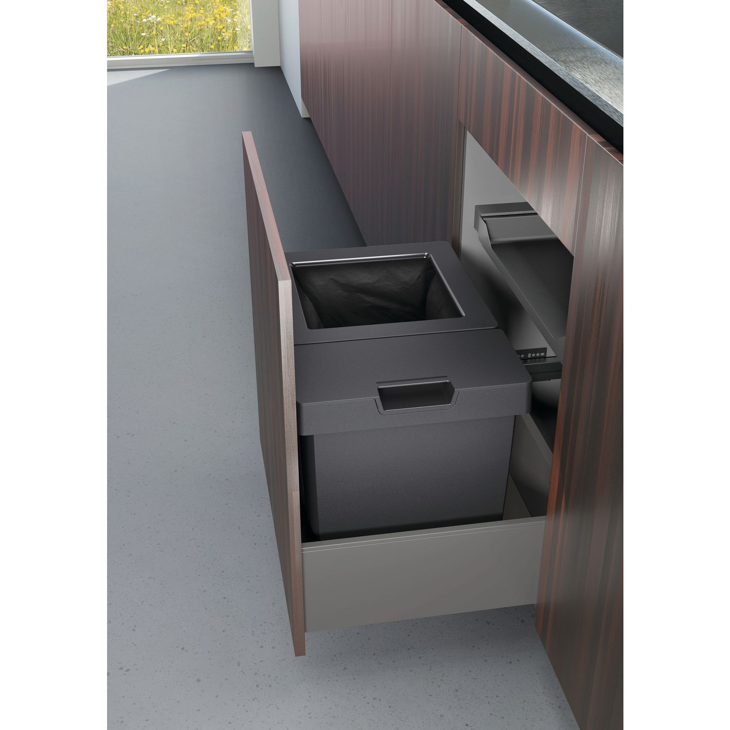 PAPELERA UNIVERSAL OEKO 40L+17L