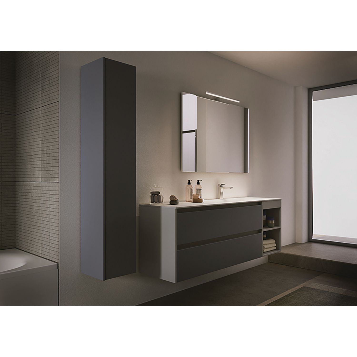 Lámpara de baño Drip LED 230 V