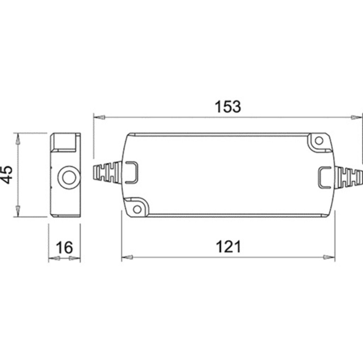 INVERSOR PLANO 15 IP44 15W 24V