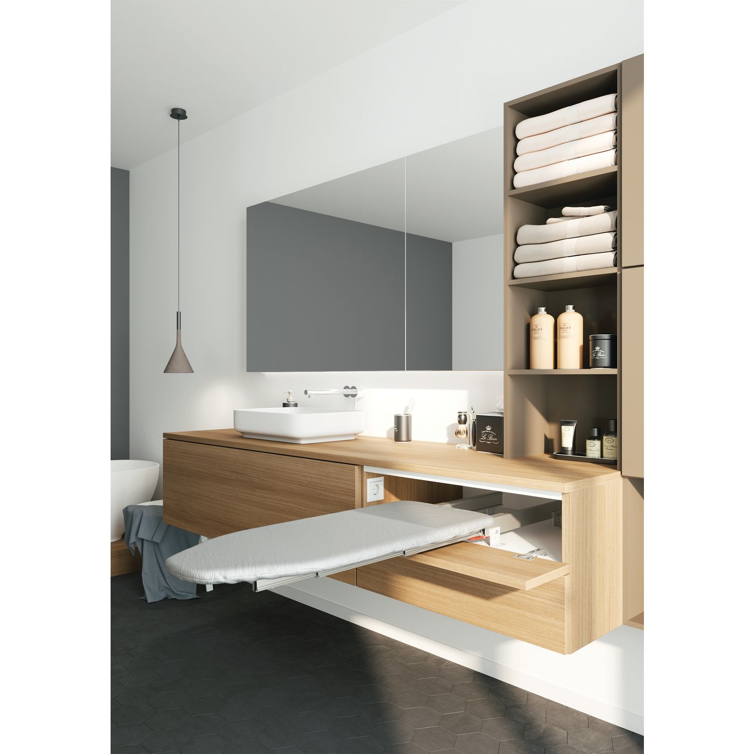 TABLA DE PLANCHAR CORTA PLEGABLE COULIS