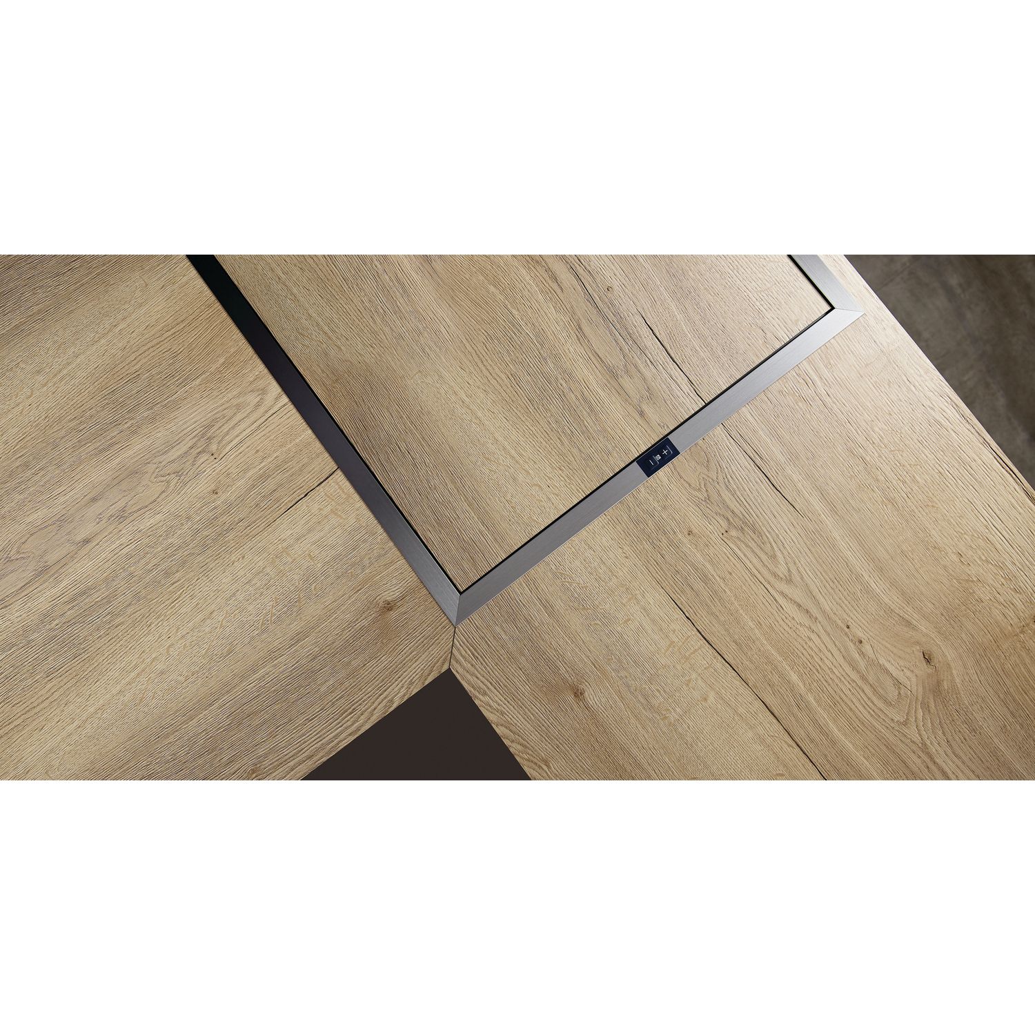 QANTO ILOT GRIS ADAPT+ENCHUFE+LED+PLANO
