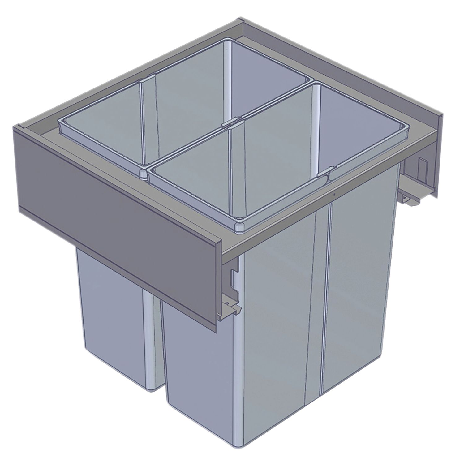CAJÓN 80L P/MEUB MINI 600 GRIS
