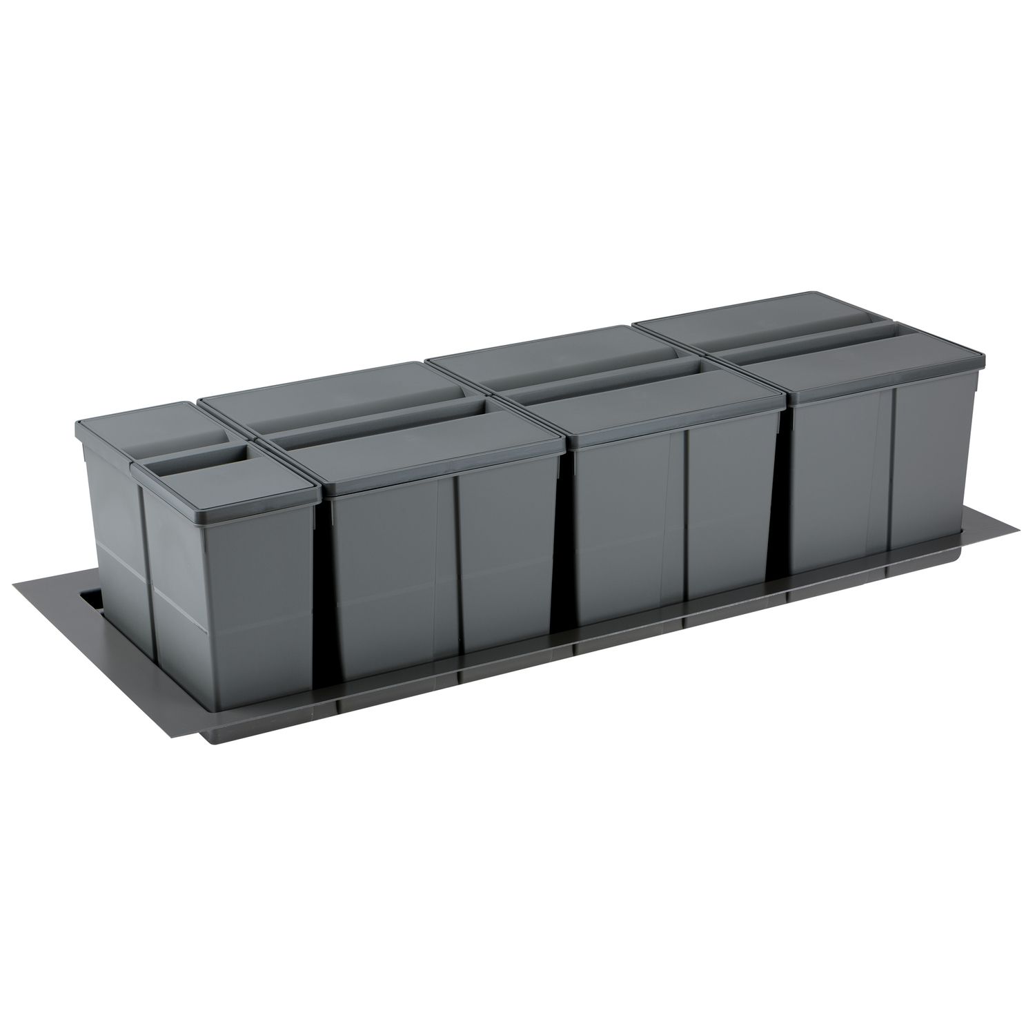 PAPELERA 89L+P/MEUB MINI 1200 GRIS