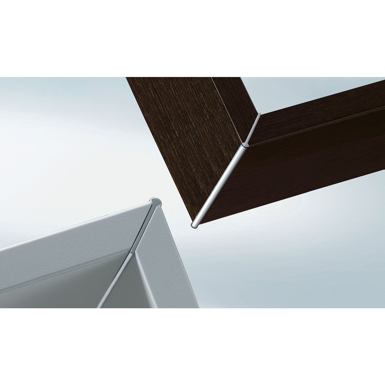 Perfil angular de aluminio