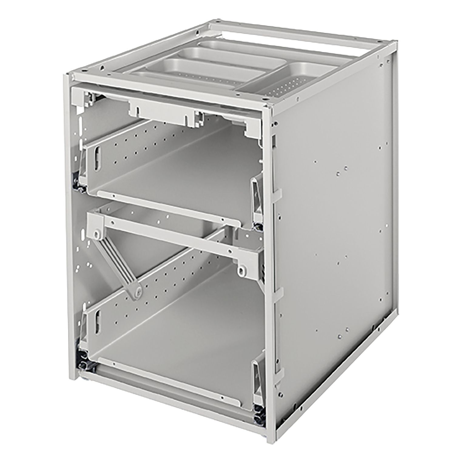 Pedestal de escritorio, completo con 1 cajón y 1 archivador colgante