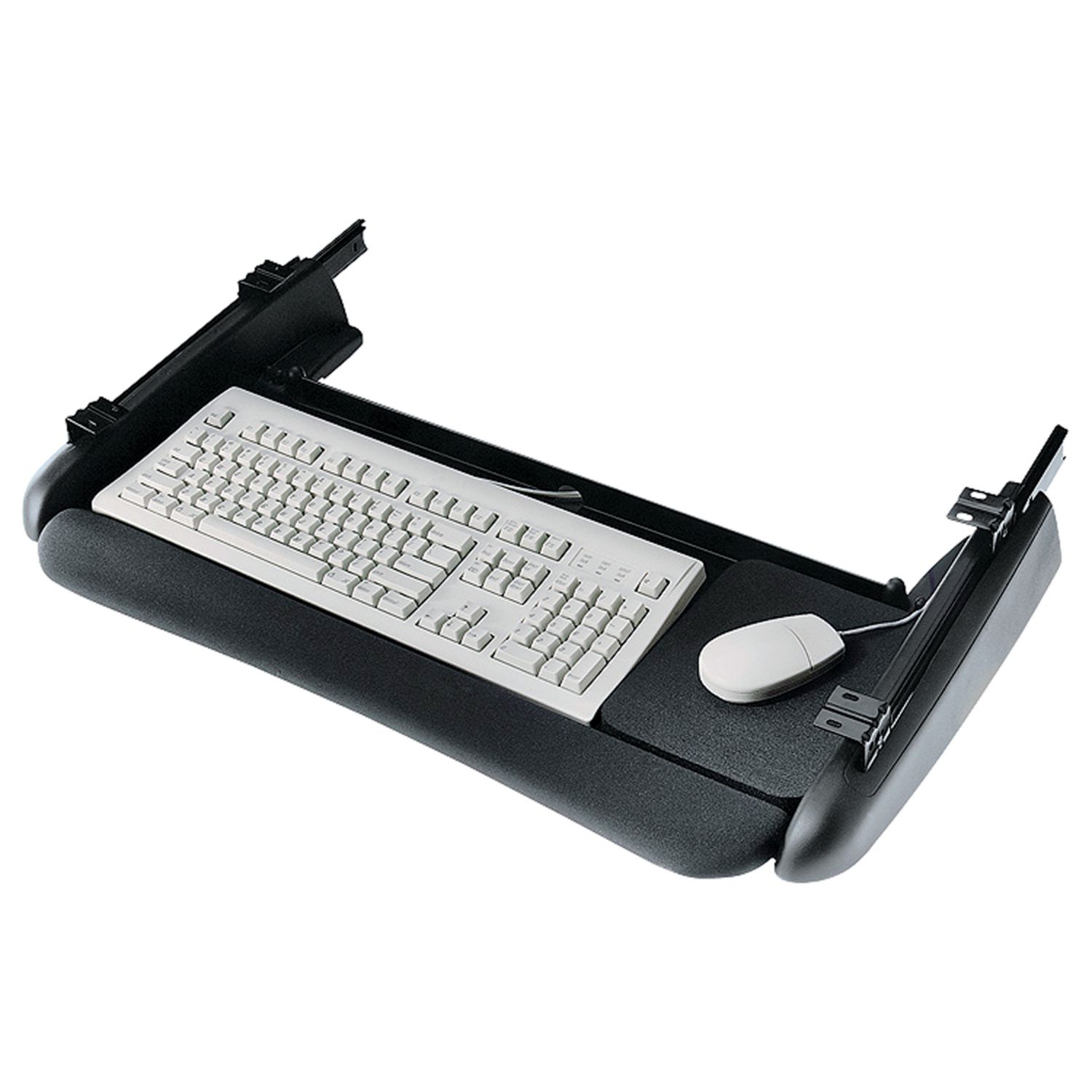 BANDEJA P/TECLADO TELESC. STANDARD NEGRO