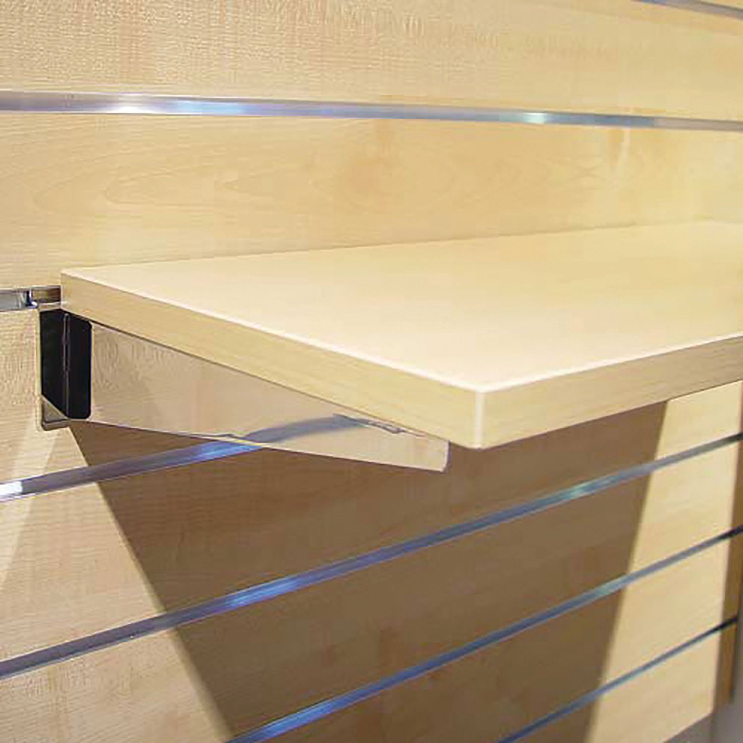 Consola para estanterías de madera