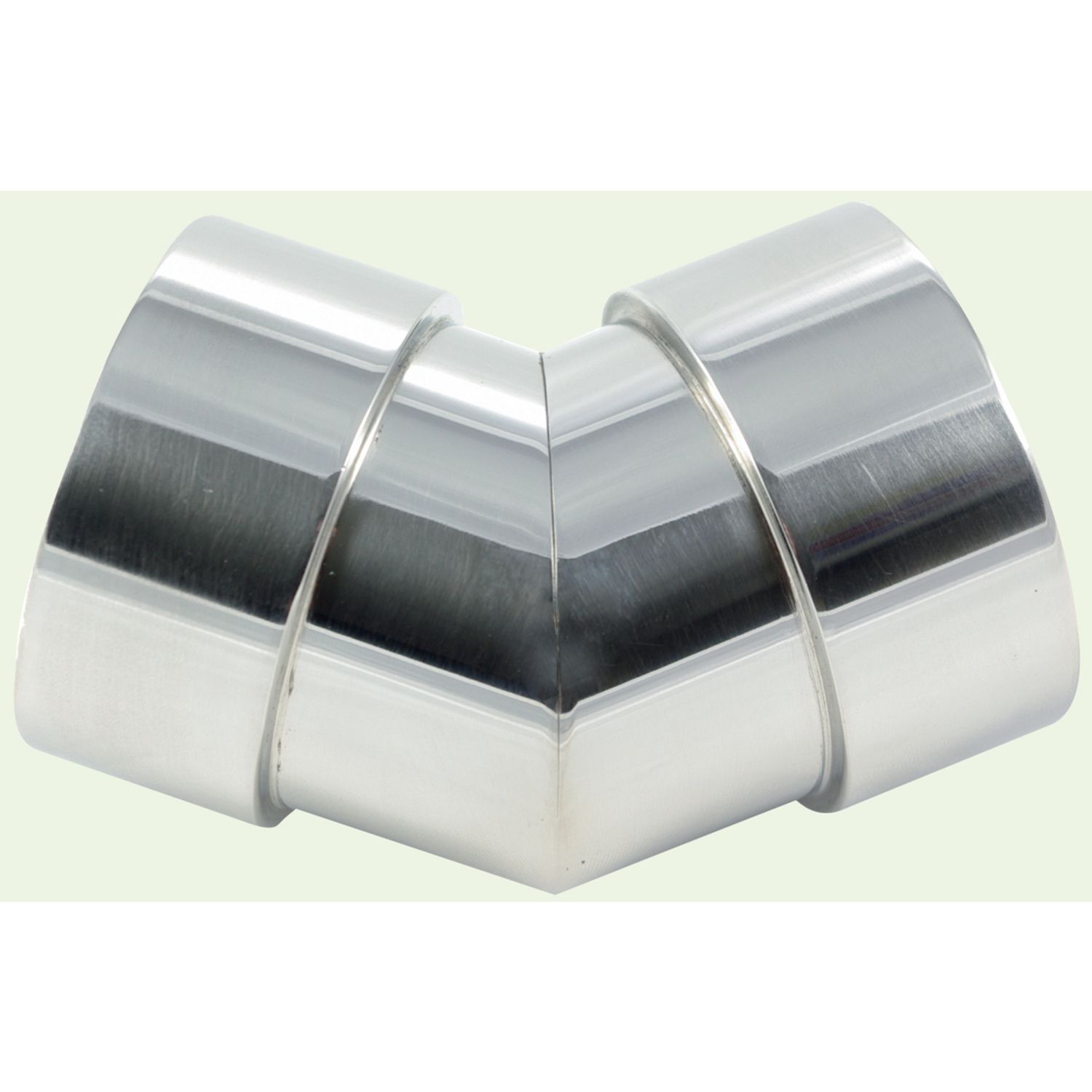Ángulo para barra de agarre - diámetro 40 - Acero inoxidable, Pulido brillante