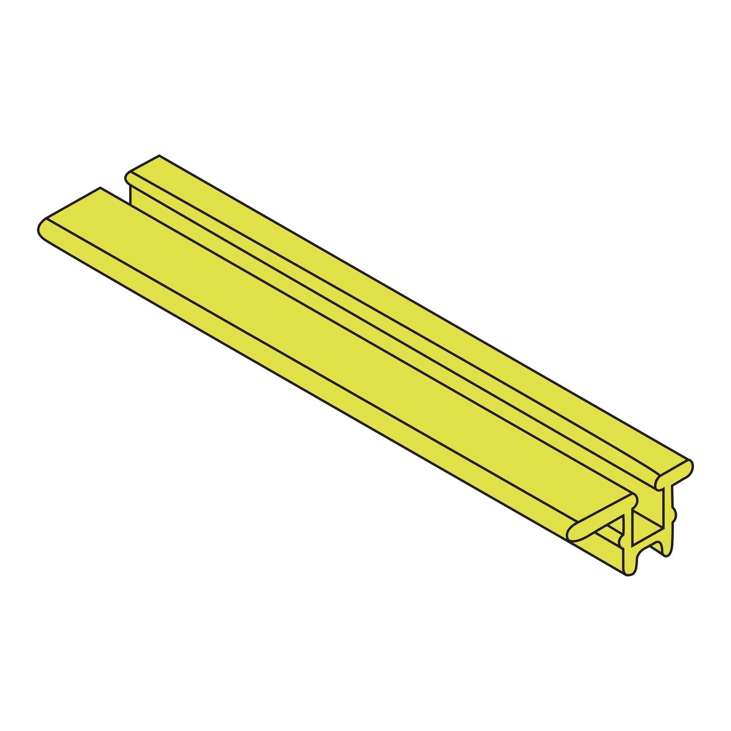 Carril 310 para puerta corredera
