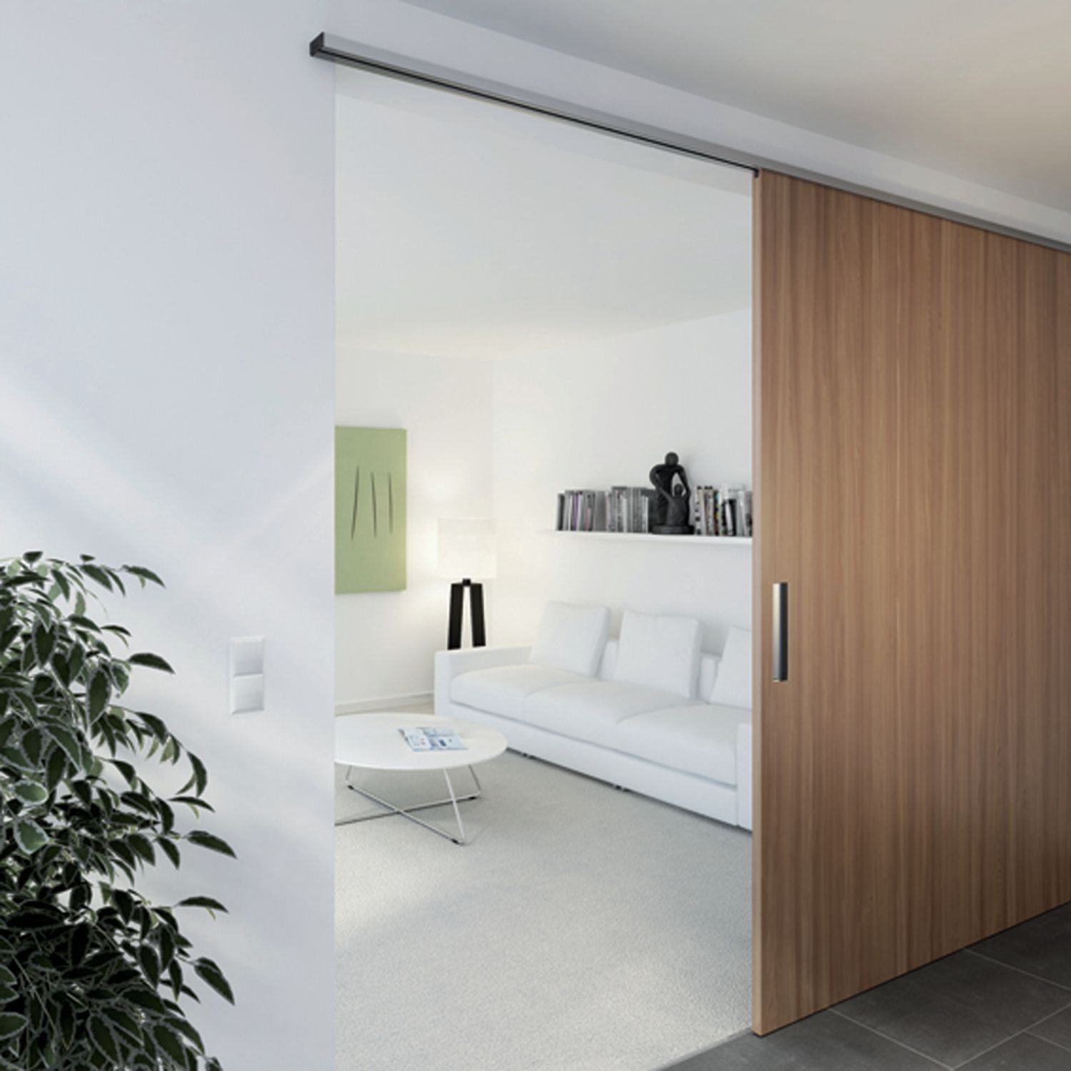 Embellecedor de madera de 1 puerta Hawa Porta 60/100 HM/HMD