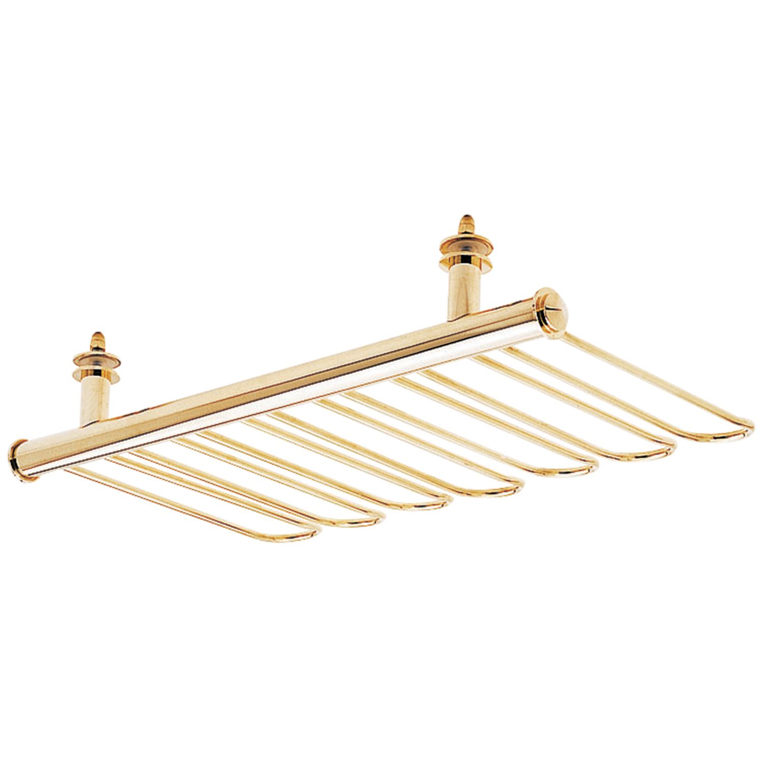 Soporte de cristal con 7 clavijas rectas
