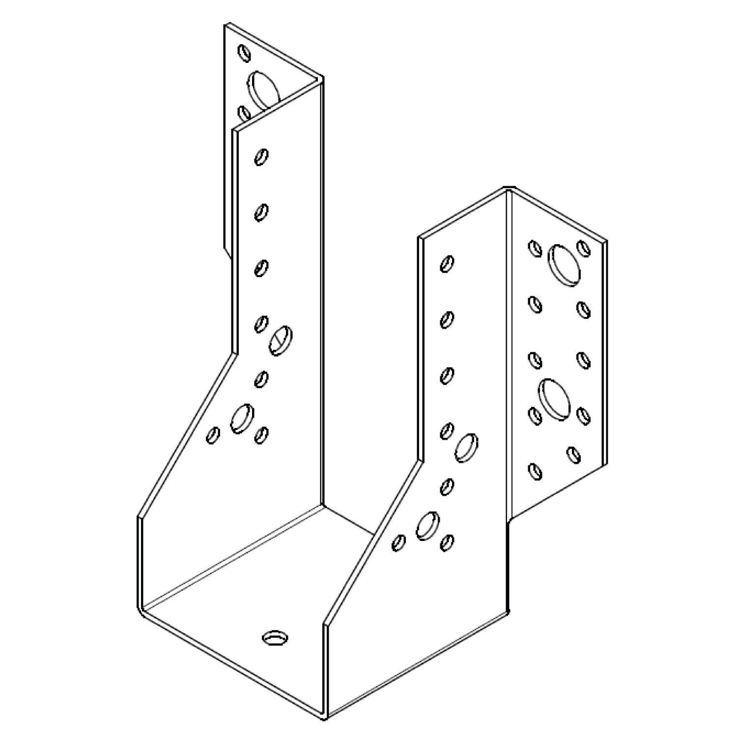Zapata exterior Acero galvanizado