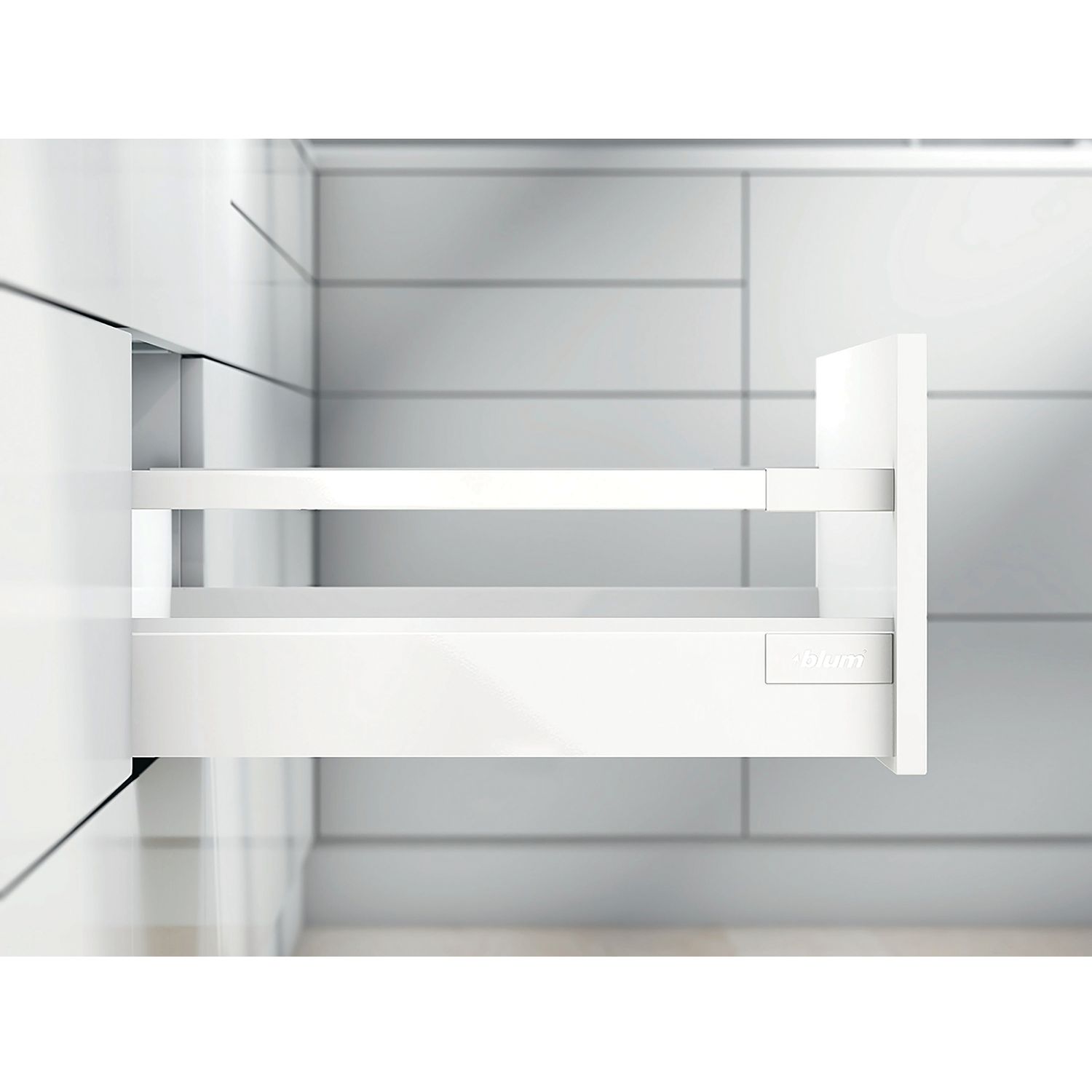 TANDEMBOX kit cajonera antaro - Blanco seda - TIP-ON BLUMOTION