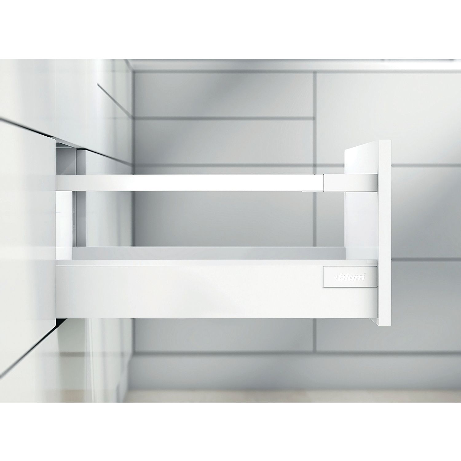 TANDEMBOX kit cajonera antaro - Blanco seda - TIP-ON BLUMOTION