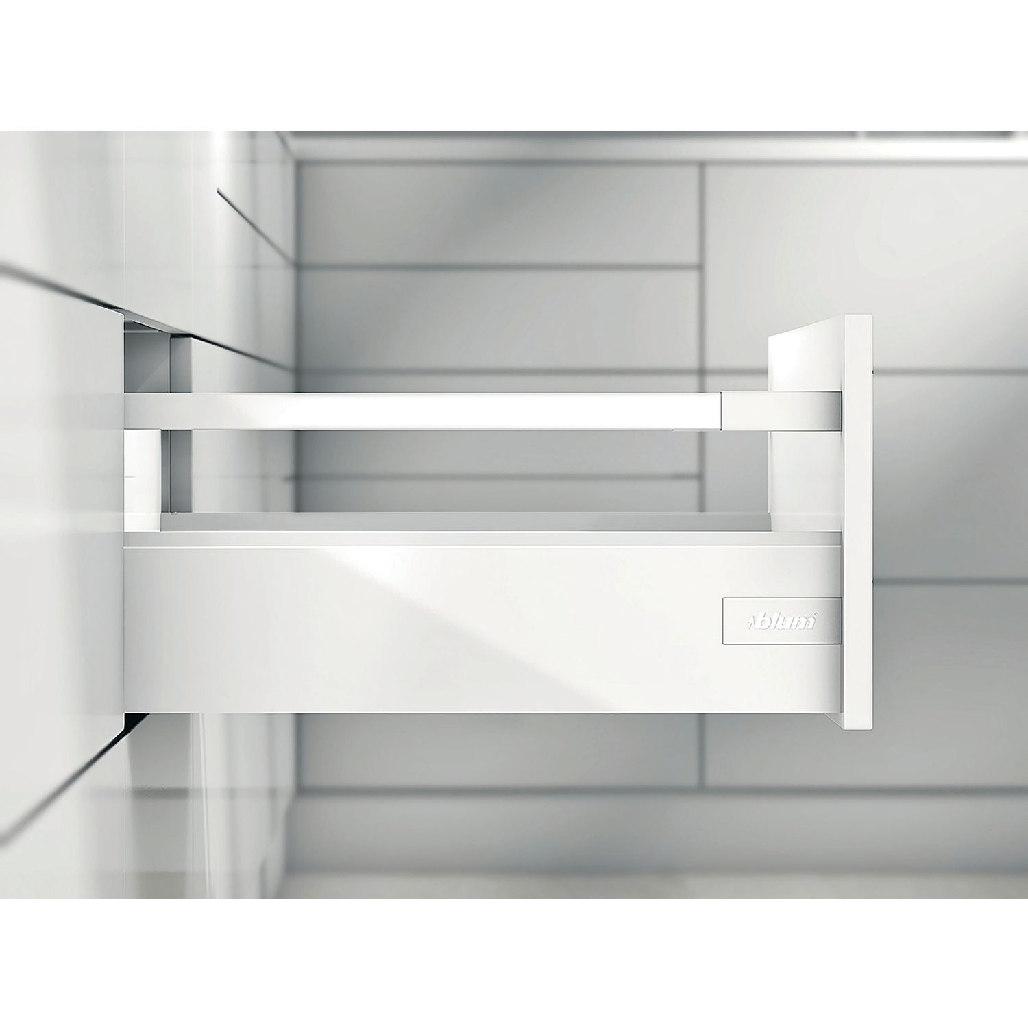 TANDEMBOX kit cajonera antaro - Blanco seda - TIP-ON BLUMOTION