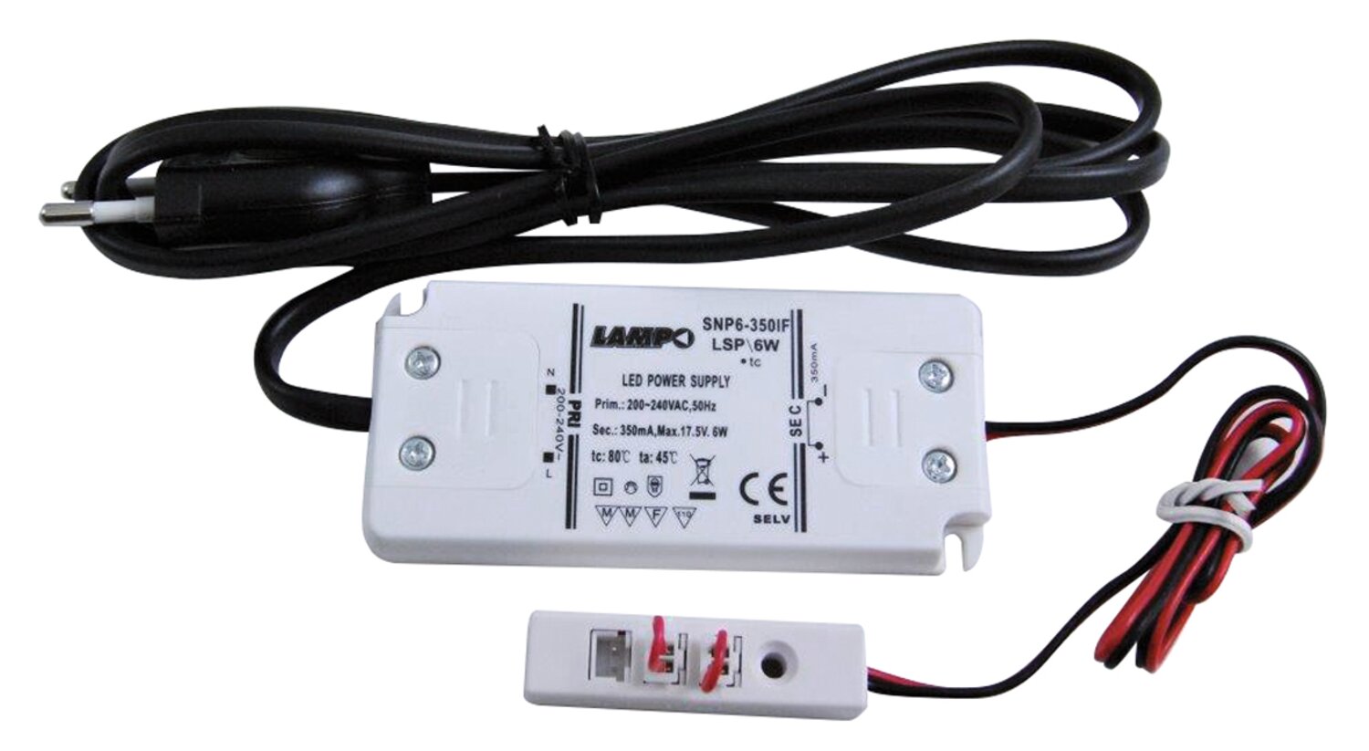 Inversor para LED de suelo de 350 mA