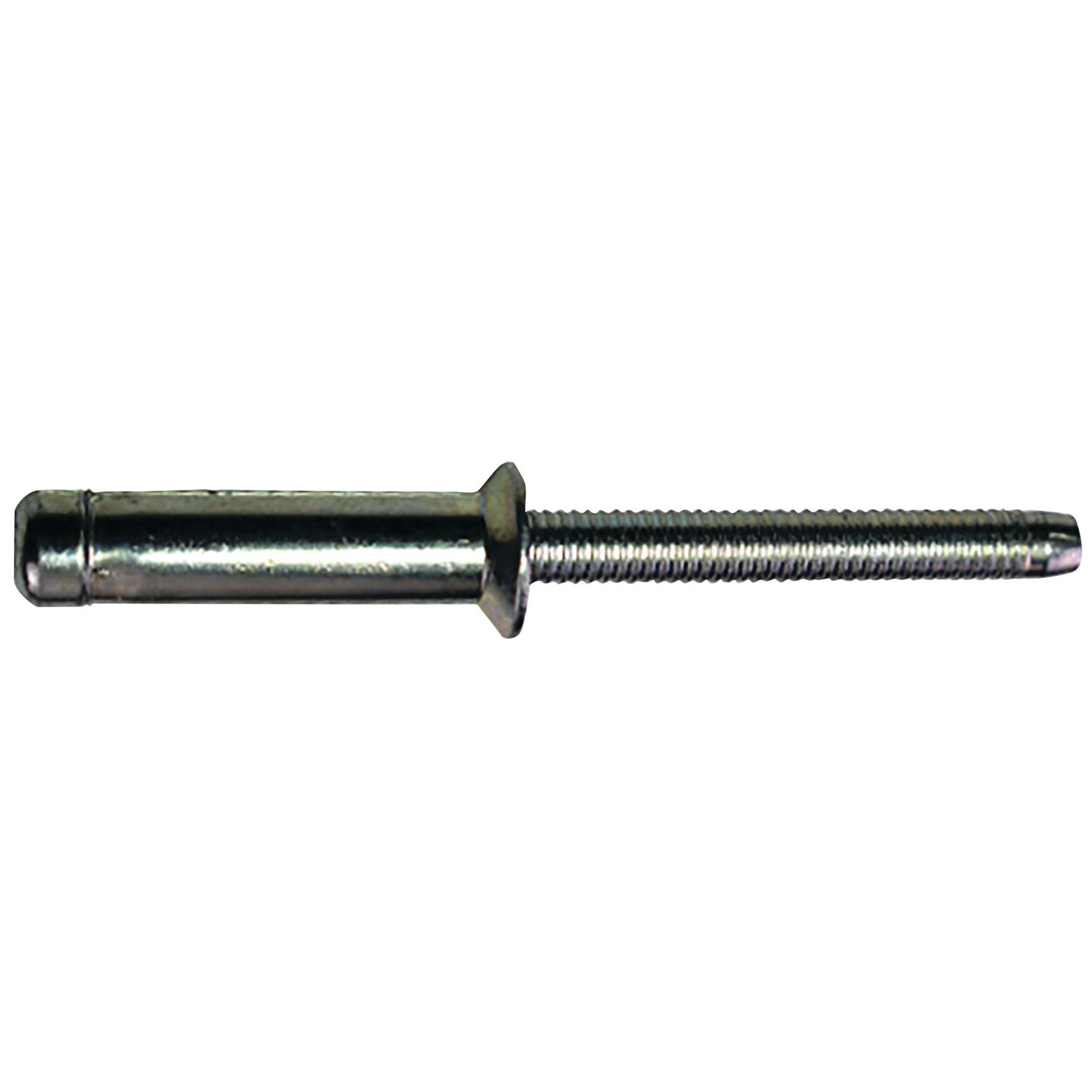Remache estructural de cabeza plana totalmente de acero