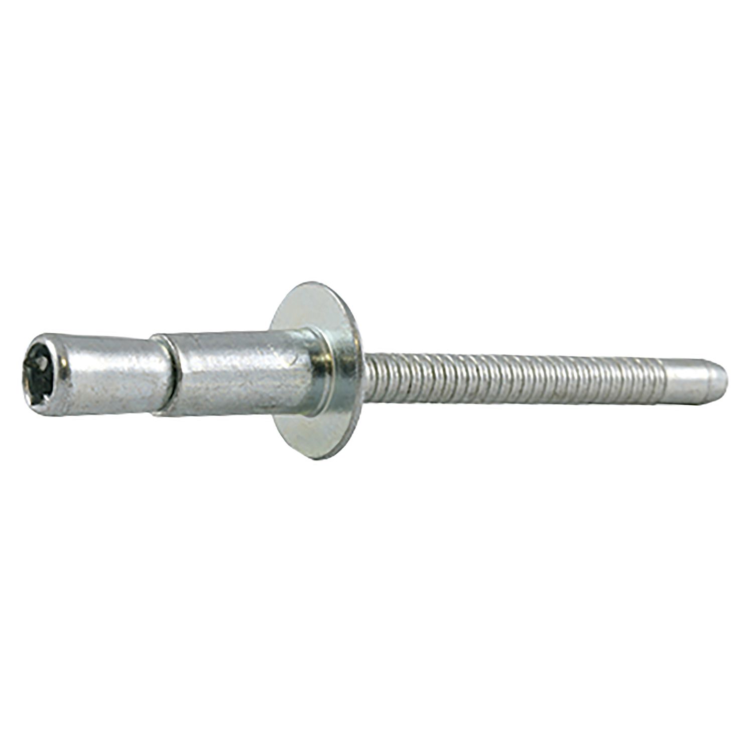 Remache estructural de cabeza plana totalmente de acero