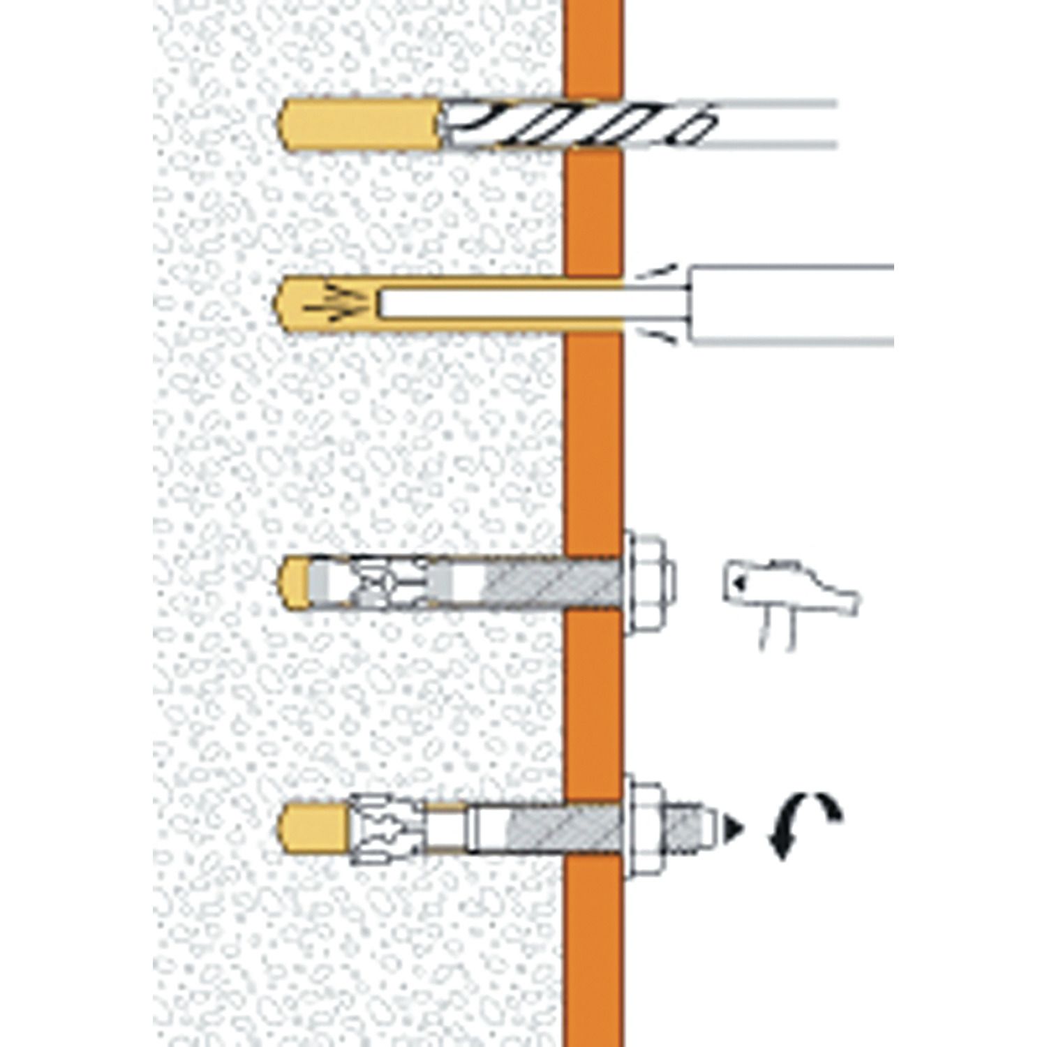 Perno de anclaje Spit Fix Z XTREM