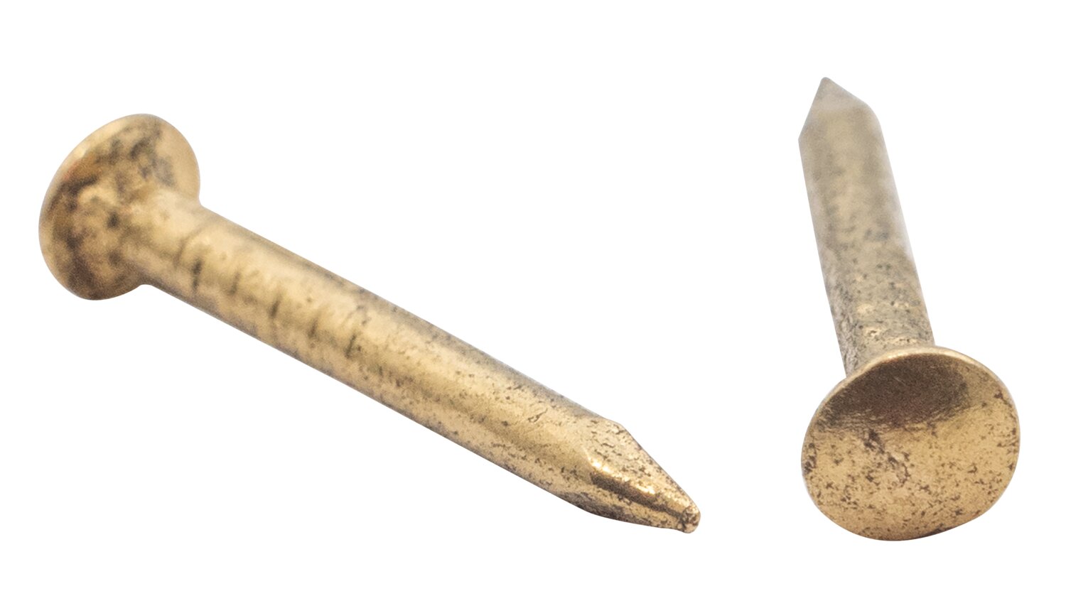 Punta de cabeza redonda Latón