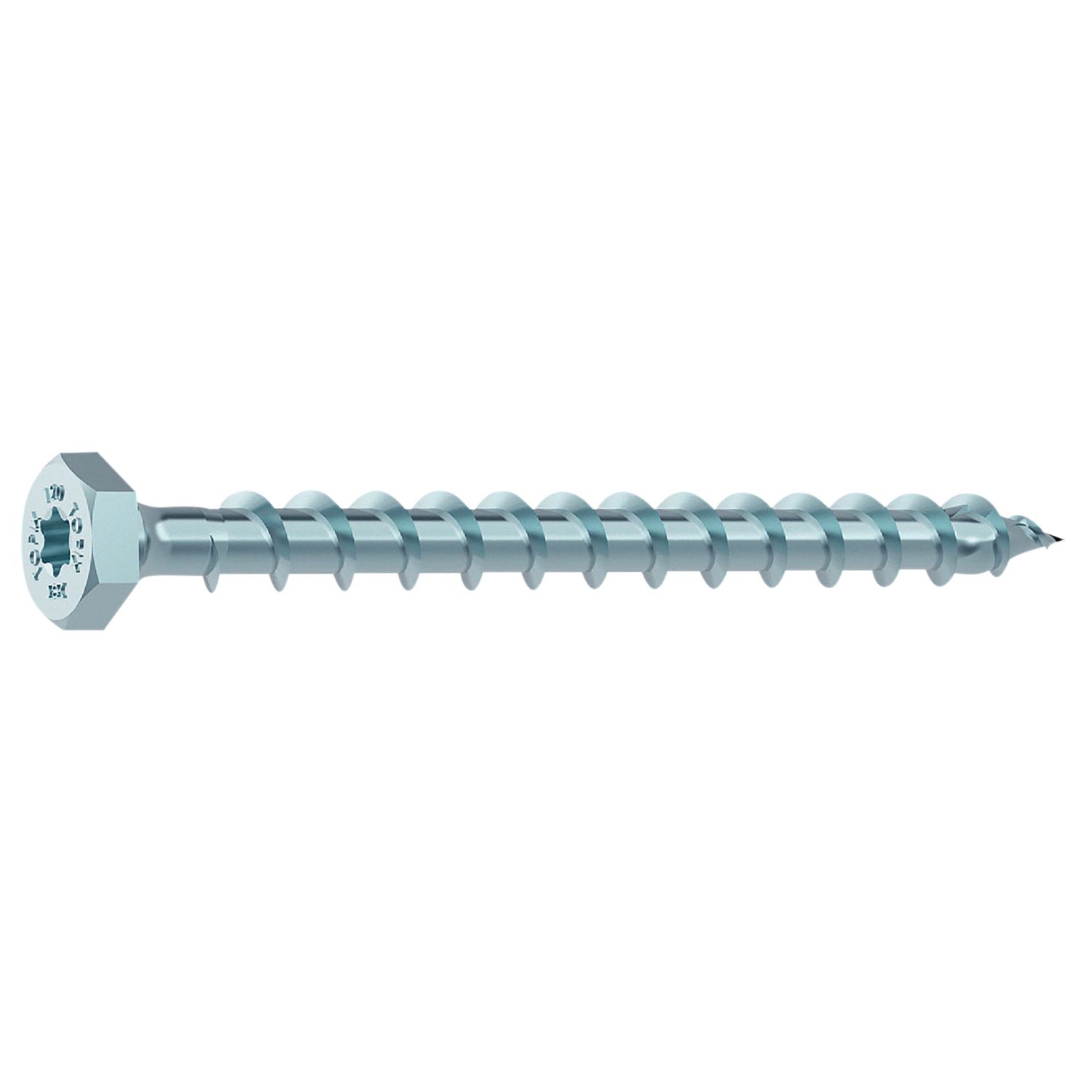 Tornillo torx de cabeza hexagonal HECO Topix-Plus
