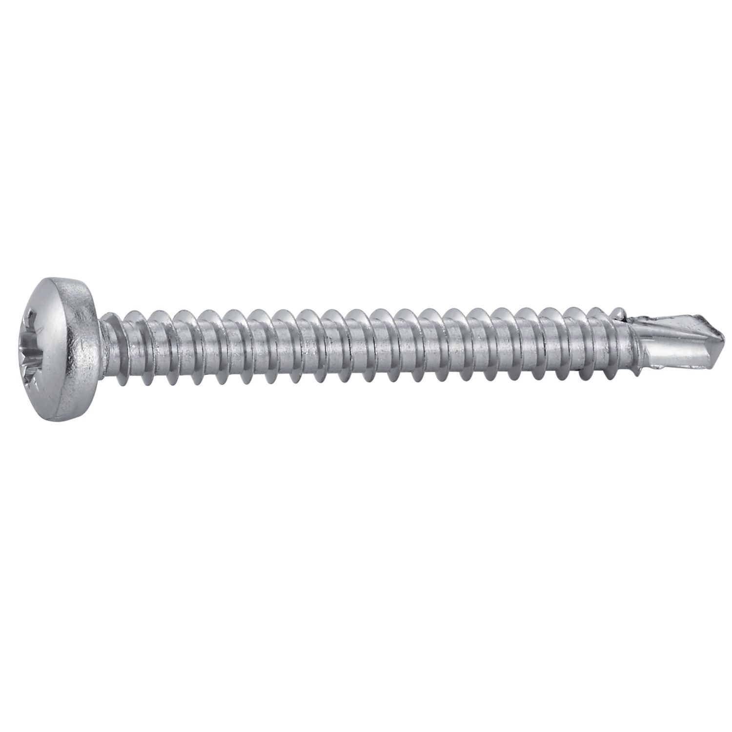 Tornillo autoperforante de cabeza plana Pozidriv