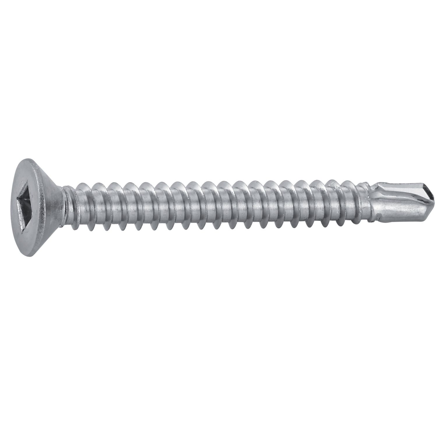 Tornillo autoperforante de cabeza avellanada cuadrada