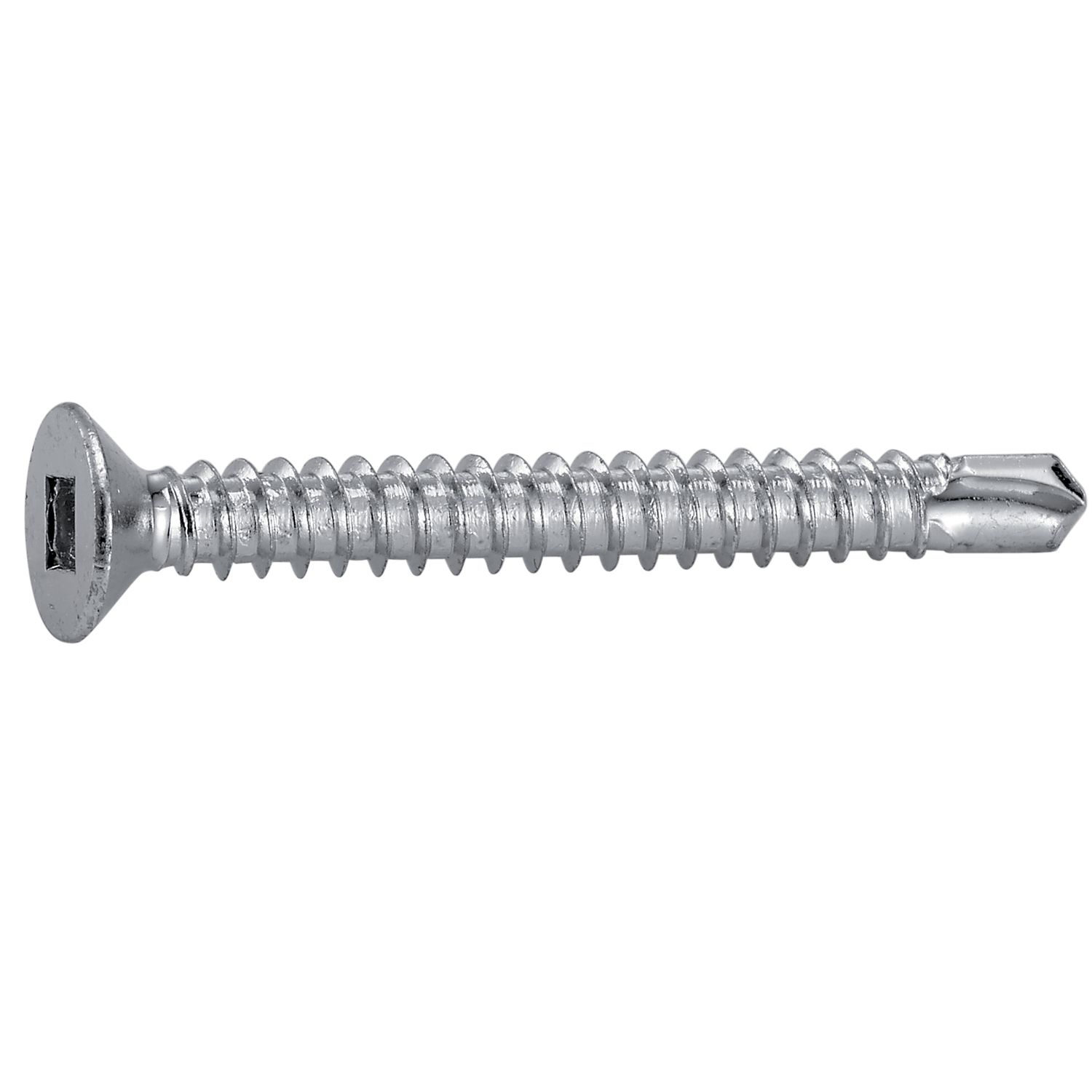 Tornillo autoperforante de cabeza avellanada cuadrada
