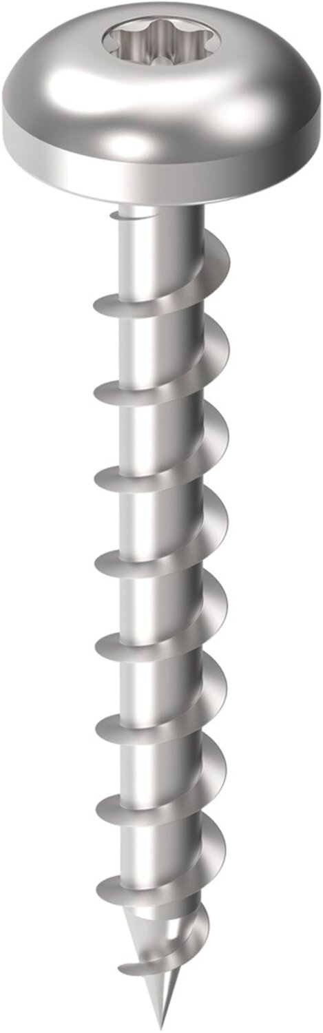 Tornillos EXCLUSIVE® para madera y aglomerado Torx cabeza plana
