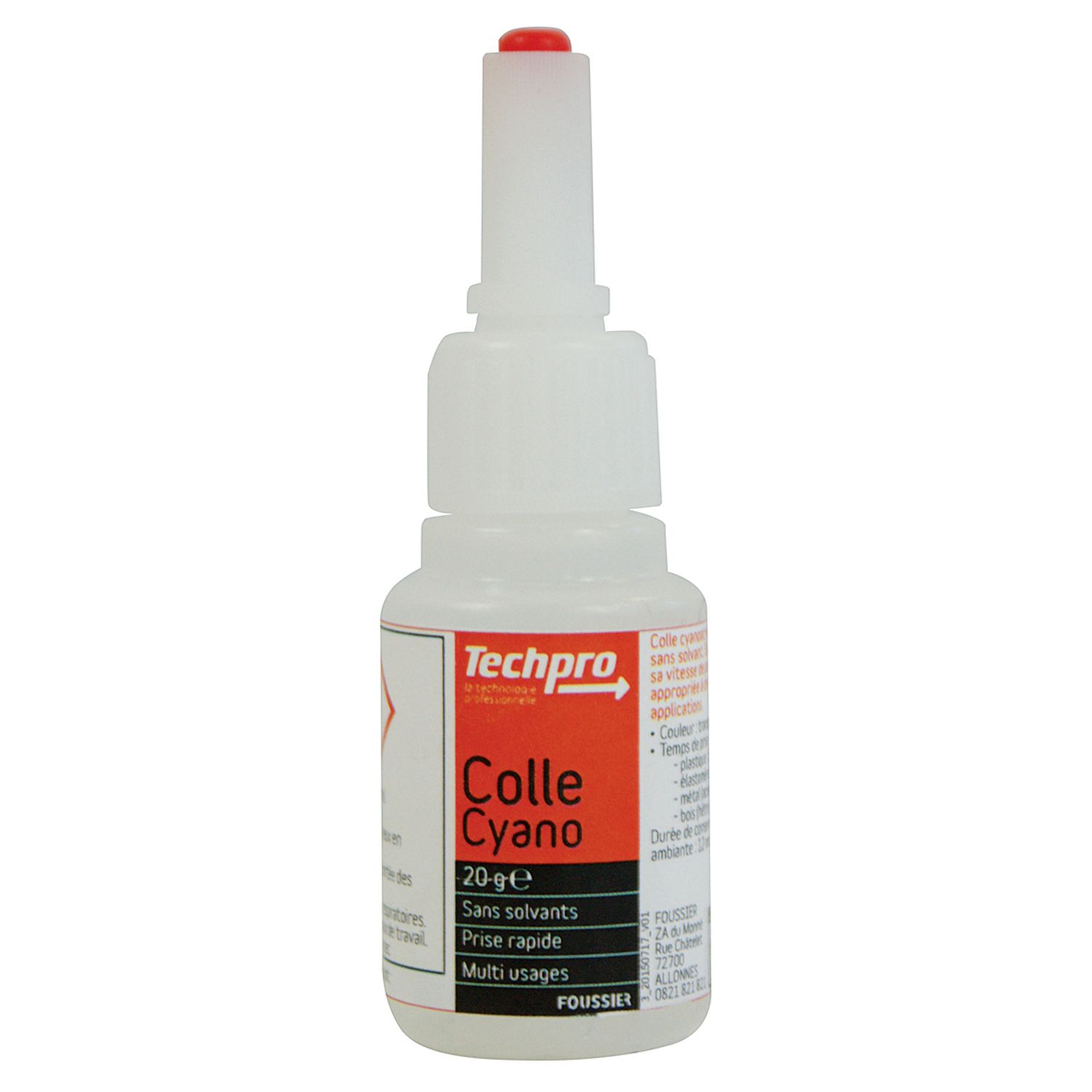TECHPRO PEGAMENTO CIANO ACRILATO 20GR