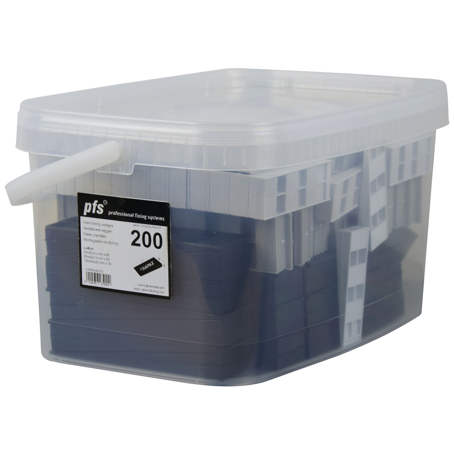SURTIDO DE CALAS DENTADAS BTE200