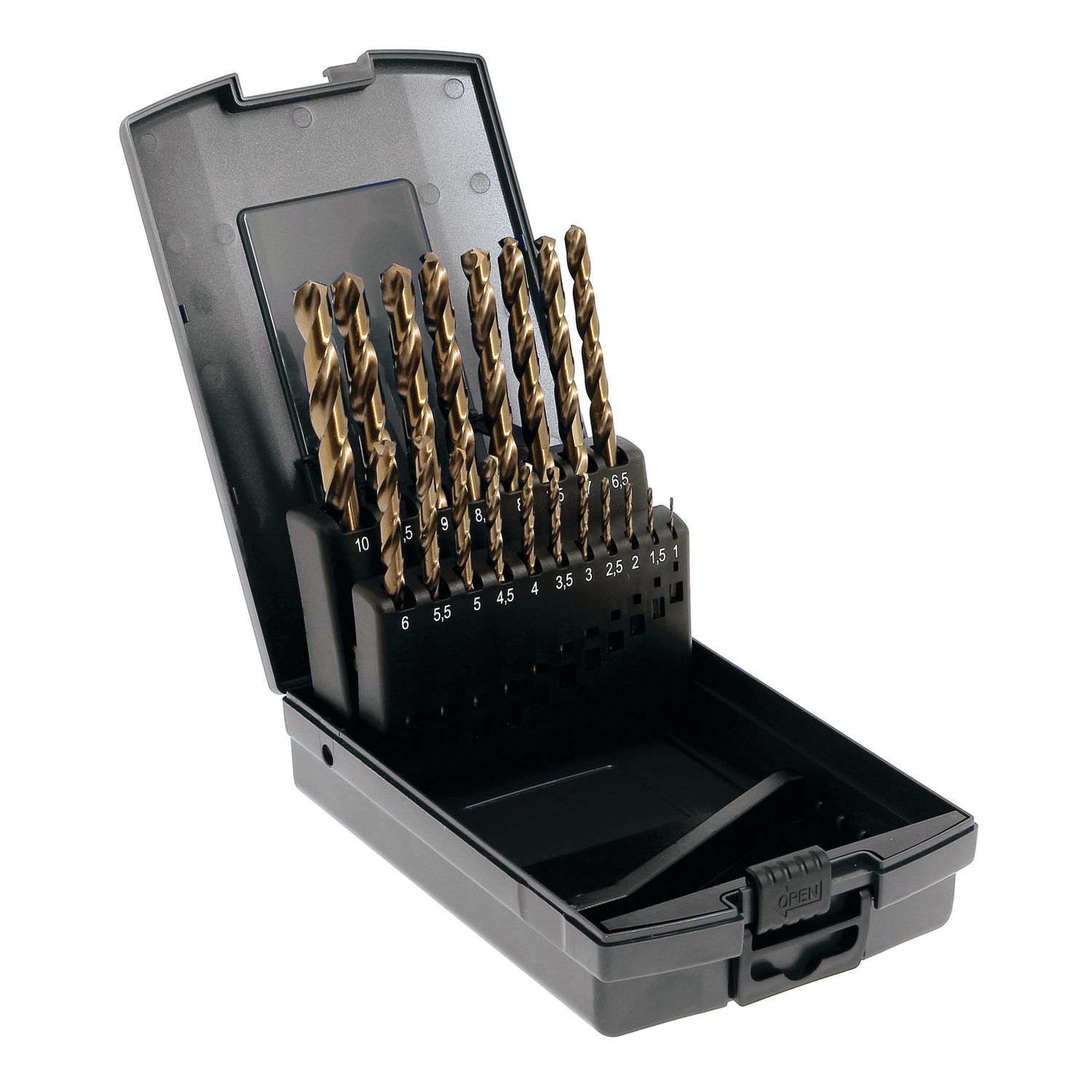 Juego de brocas HSS Cobalto 5% metal