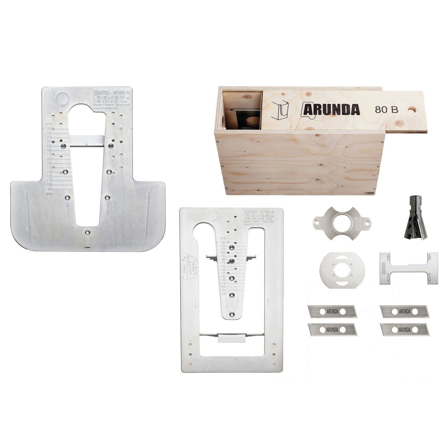 Juego completo de plantillas maximax