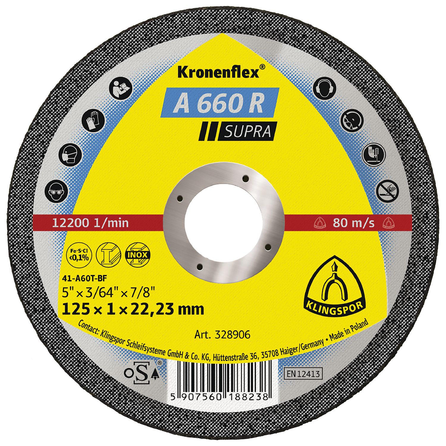Disco de corte A646 R Supra