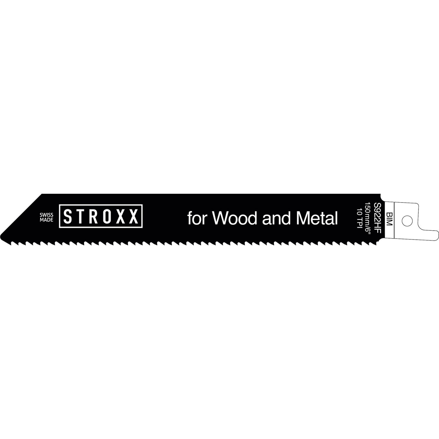 Hoja de sierra de sable para madera y metal