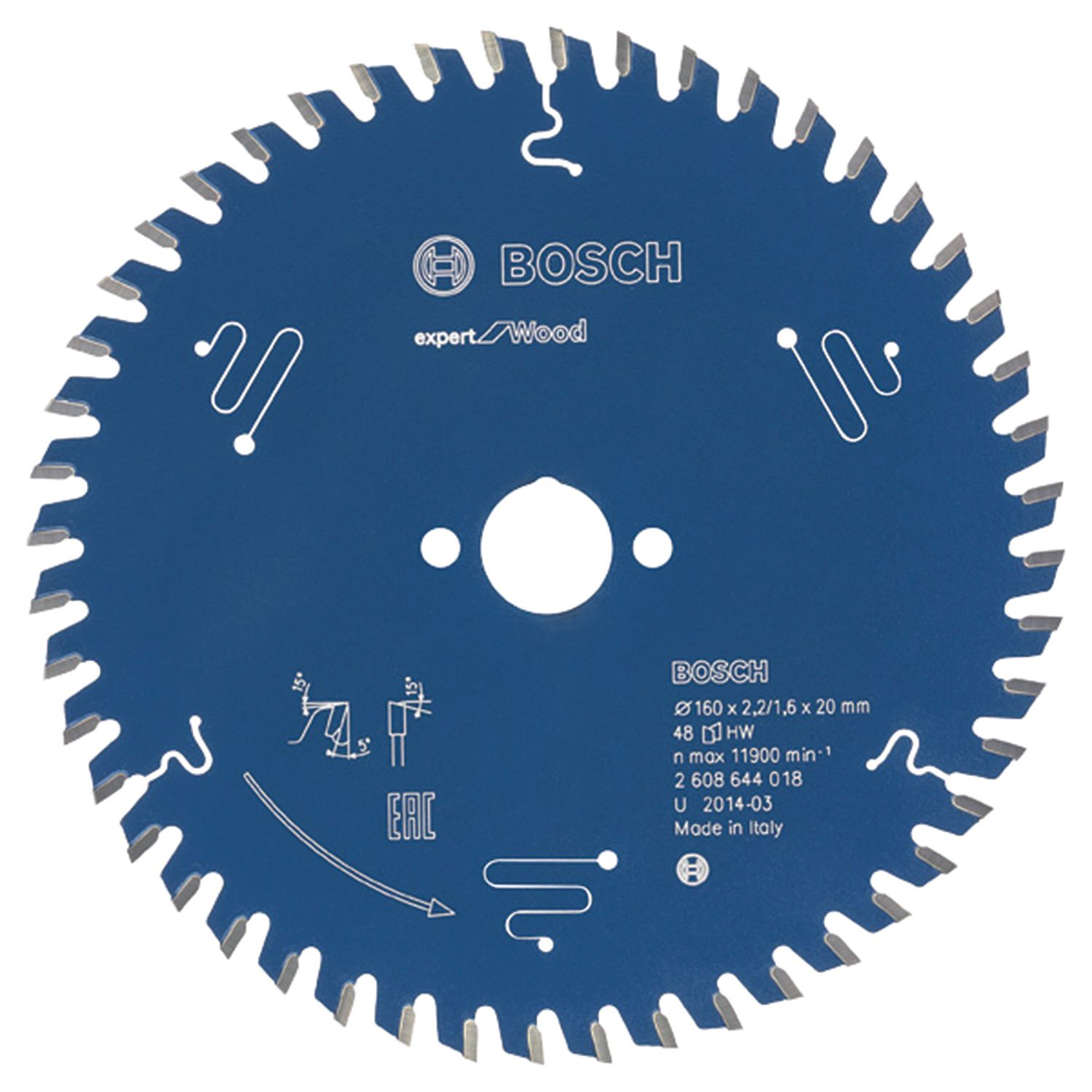 Hoja de sierra circular para madera