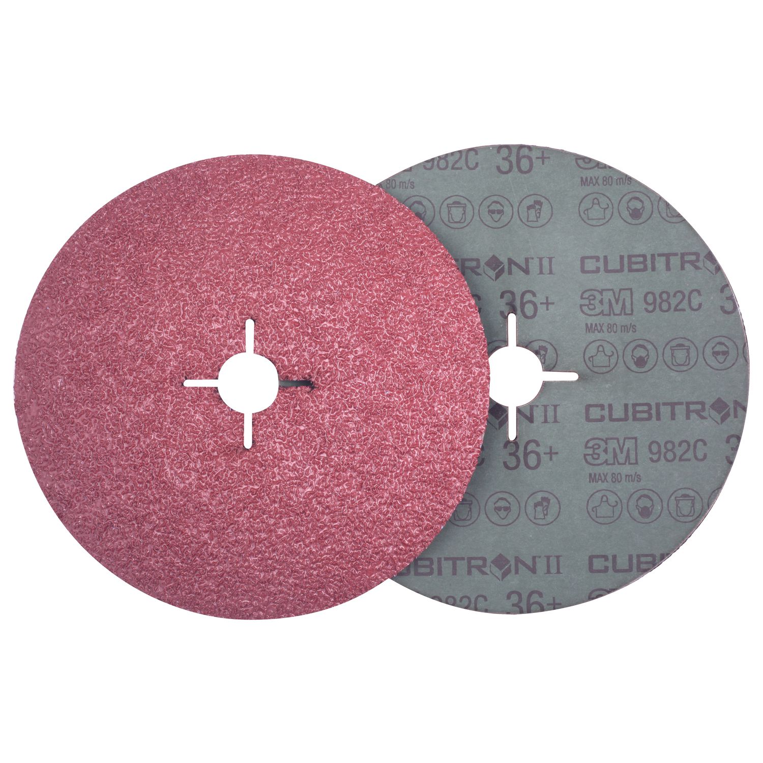 Disco de fibra Cubitron II Acero 982C
