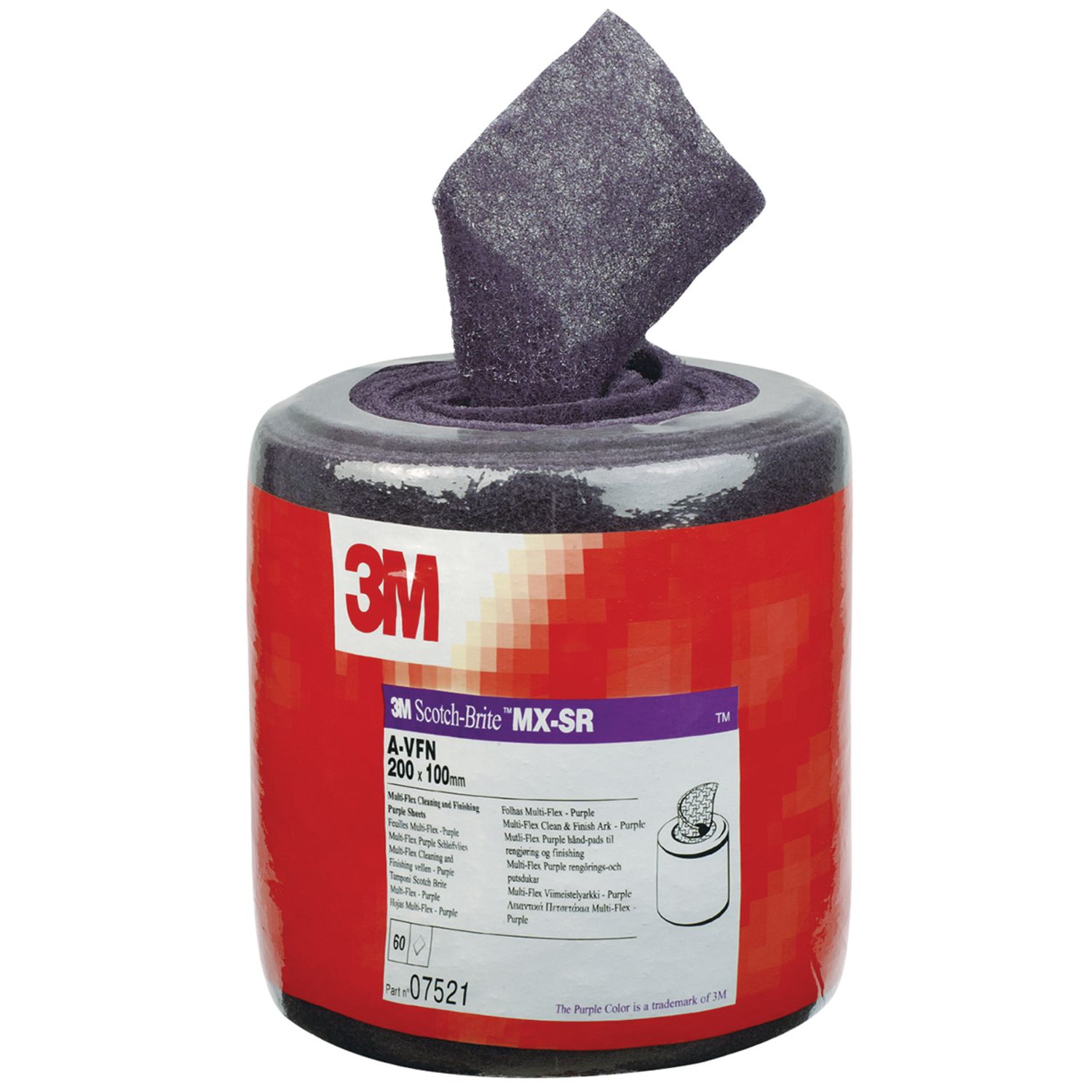 SCOTCH-BRITE 200X100 P/MADERA GR TFIN RL