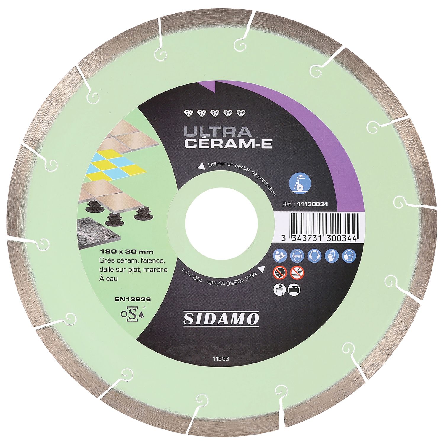 Disco de diamante ultracerámico-e