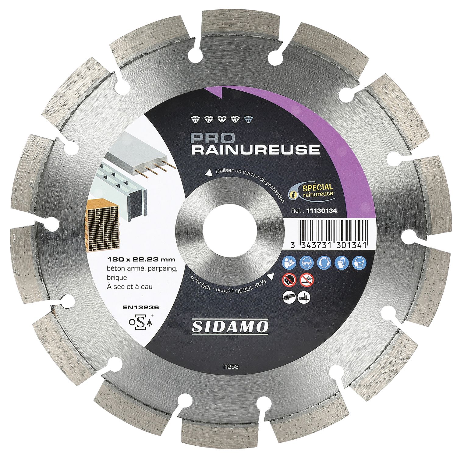 Disco diamantado pro groover