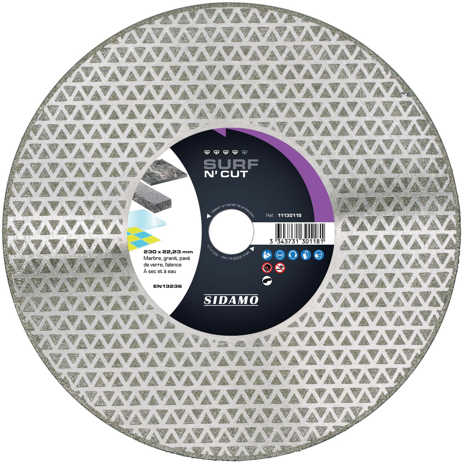SURF N CUT DISCO DIAMANTADO D125XM14