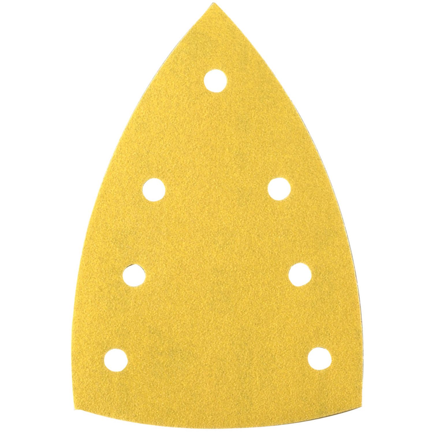 Hoja de lija triangular