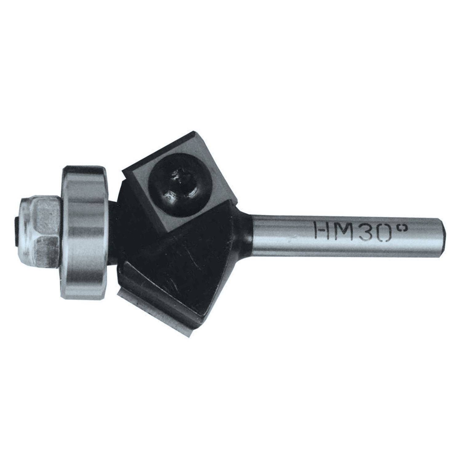 Fresa angular rasante de 2 cortes con plaquita