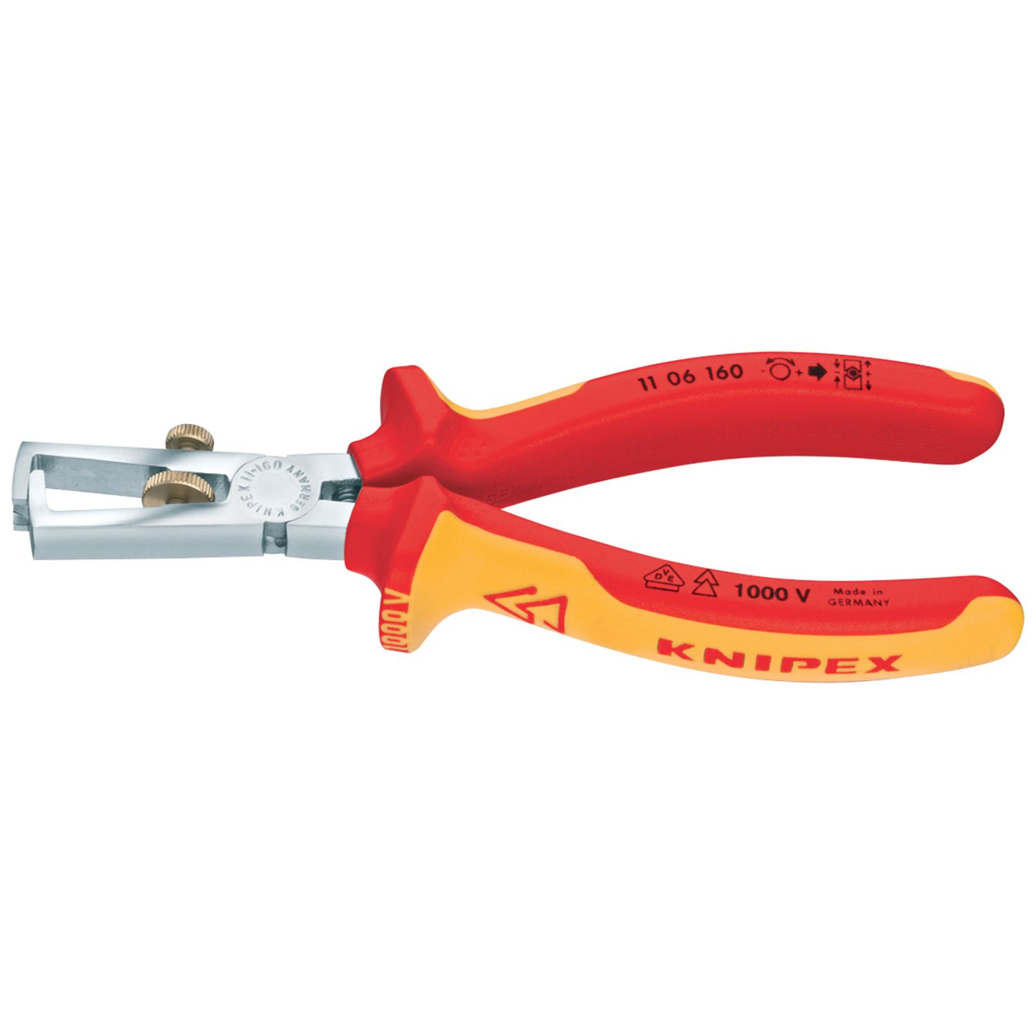 ALICATES PELACABLES AISLADOS KNIPEX