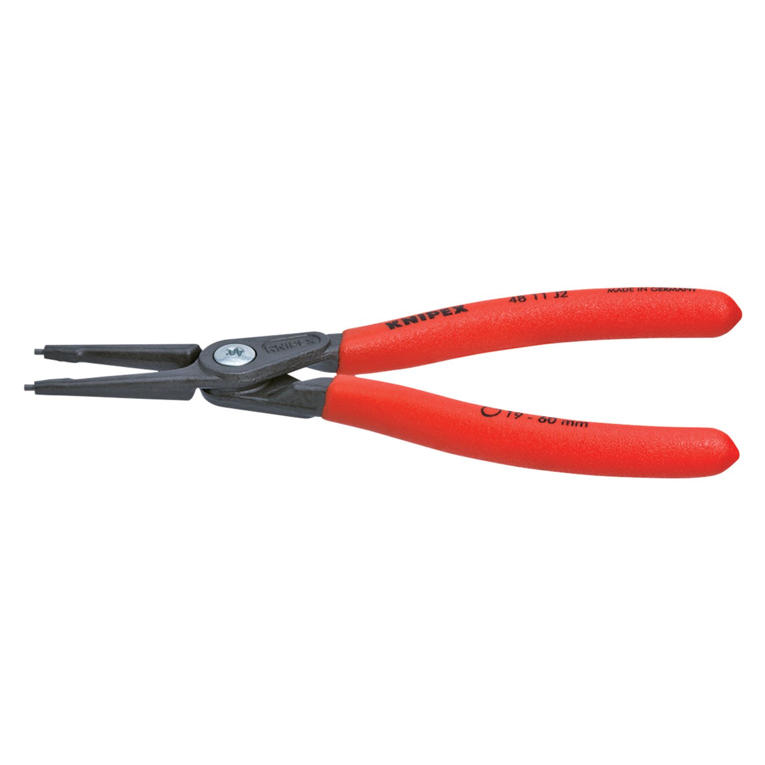 Alicates para circlips, punta recta