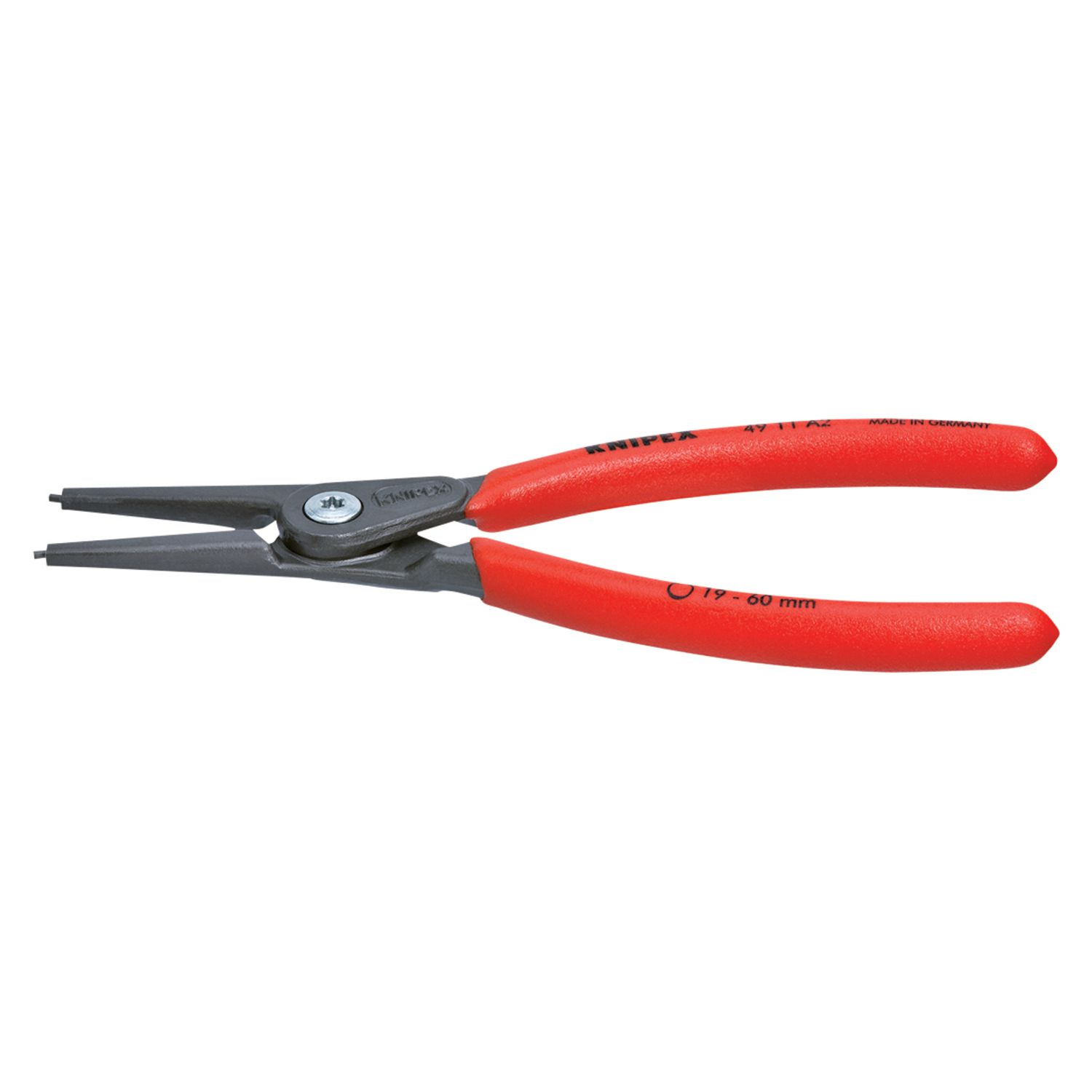 Alicates para circlips, punta recta